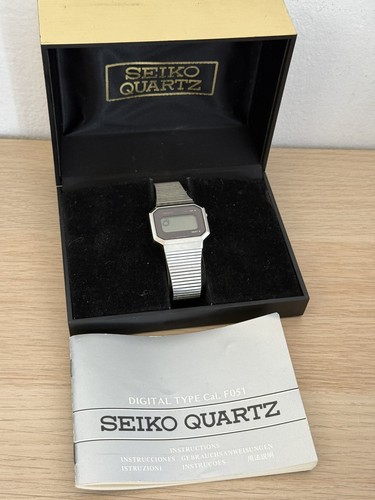 Vintage seiko quartz digital - seiko,